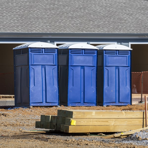 how do i determine the correct number of porta potties necessary for my event in La Paz IN